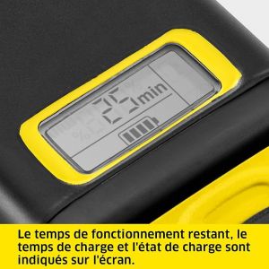 DETACHEUR KARCHER CLEANER SANS FILS SE3-18 + BATTERIE 18V