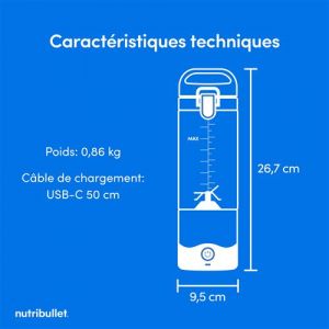 BLENDER PORTABLE NUTRIBULLET