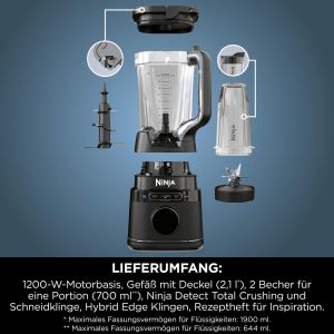 BLENDER NINJA 2.1L 1200W