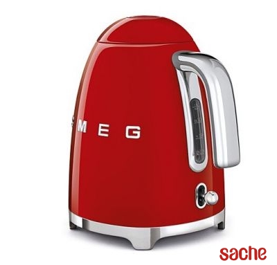 BOUILLOIRE SMEG 2400W ROUGE 