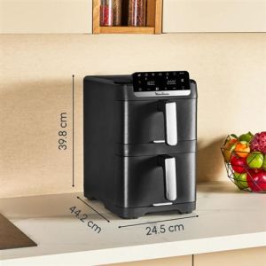 FRITEUSE MOULINEX AIR FRYER 10L DOUBLE STACK EZ7568F0