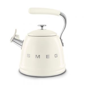 BOUILLOIRE SIFFLANTE SMEG BEIGE 