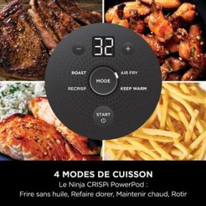 FRITEUSE AIR FRYER NINJA CRISPI BLEU