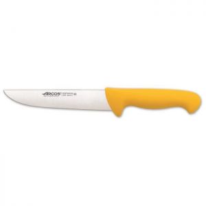 COUTEAU DE BOUCHER JAUNE