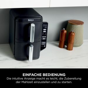FRITEUSE NINJA AIR FRYER DOUBLE STACK 7.6L