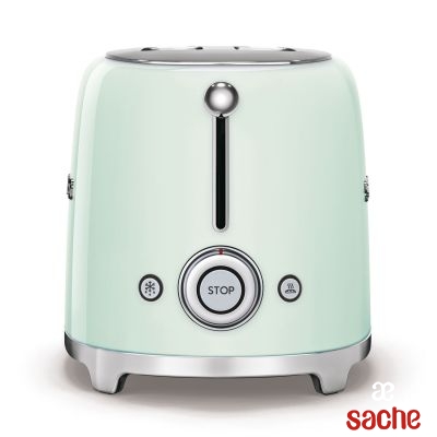 GRILLE PAIN SMEG 950W VERT D'EAU