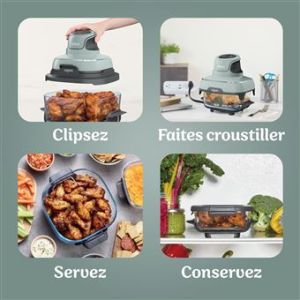 FRITEUSE NINJA CRESPI VERT FN101EUSG