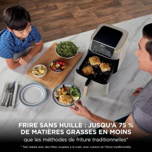 FRITEUSE NINJA AIR FRYER 6.2L BEIGE AF180EUSD