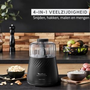 MINI HACHOIR MOULINEX ECO RESPECT 800W NOIR 