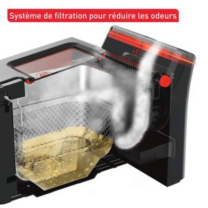 FRITEUSE TEFAL 2000W 3.5L NOIR /FR600810