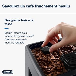 MACHINE A CAFE DELONGHI DINAMICA NOIR 1450W ECAM382.70B