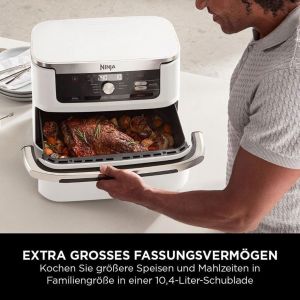 FRITEUSE NINJA AIR FRYER 10.4L BLANC